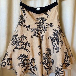 Cowgirl Galloping Filly Skirt - Anthroplogie